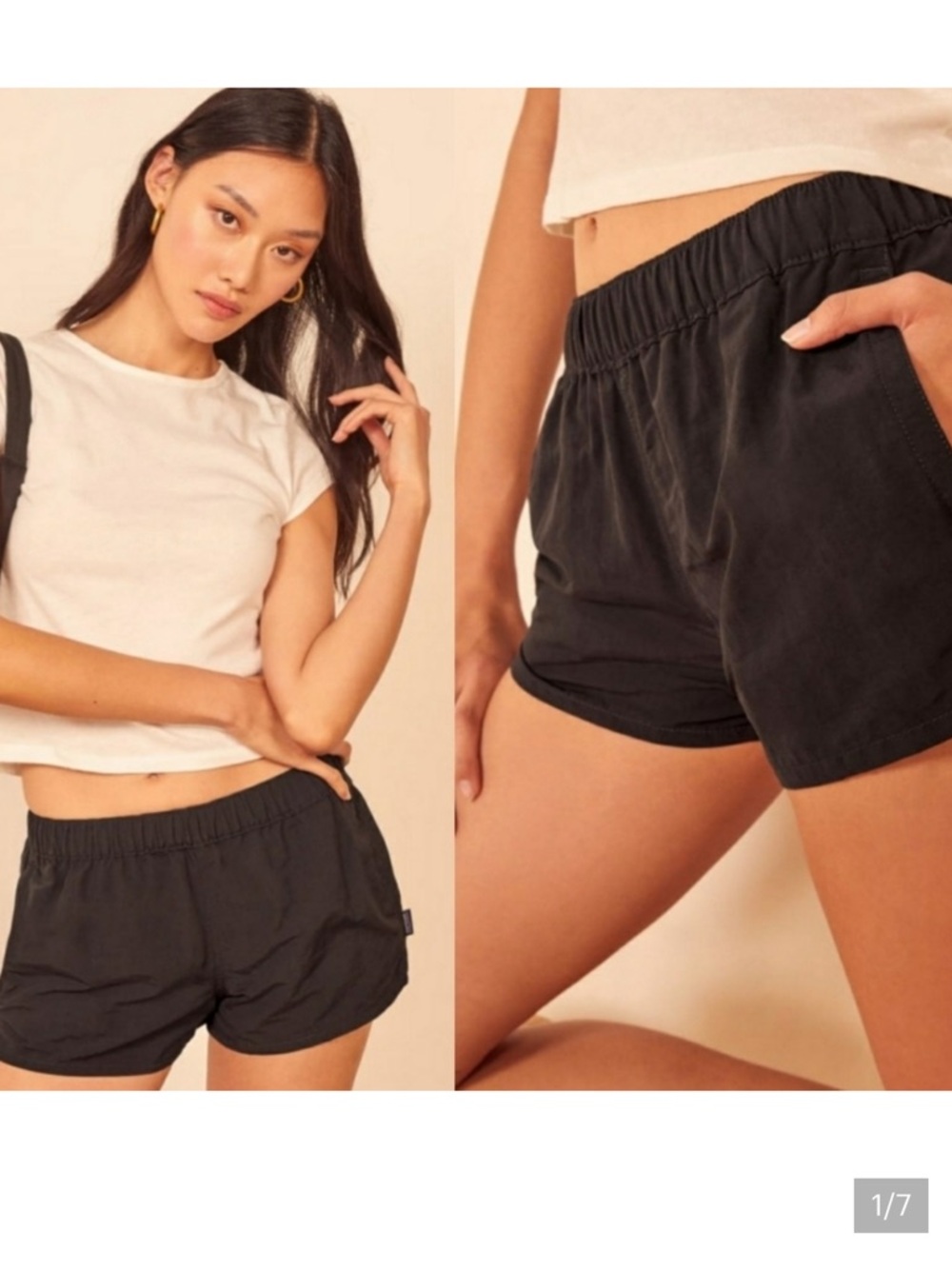 Patagonia Black Women's Athletic Shorts